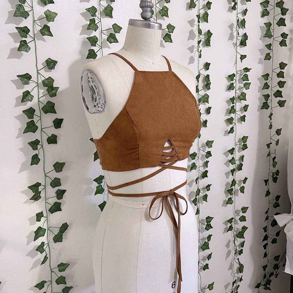 Zaful Boho Wrap Festival Top